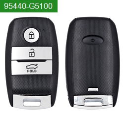 PN: 95440-G5100 Remote Car Key FSK433.92 MHz HITAG 3 ID47/NCF2971X Chip 3 Buttons For 2016-2018 Niro